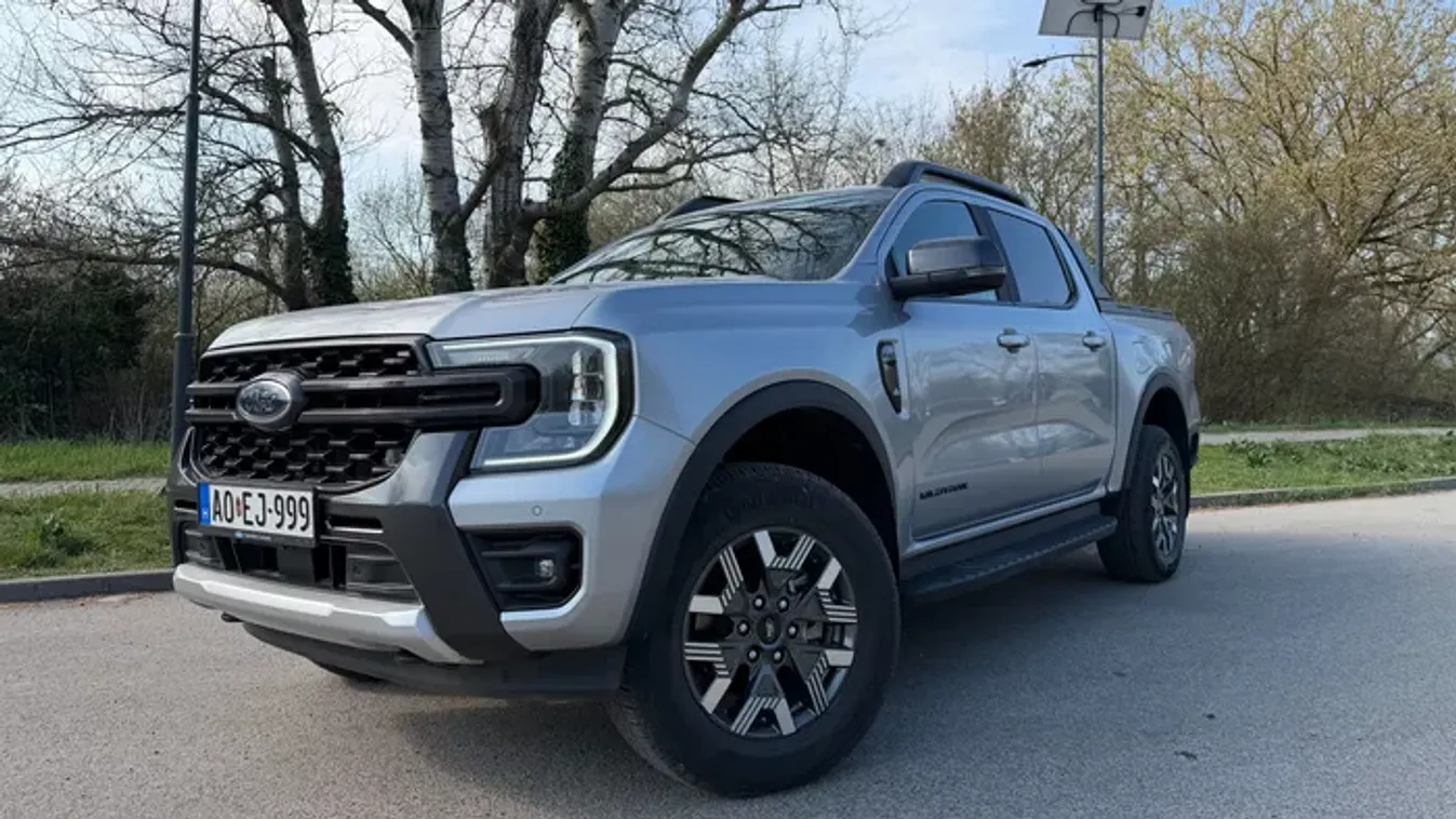 Ford Ranger PHEV teszt: ilyen az, amikor egy óriás zöld rendszámot kap