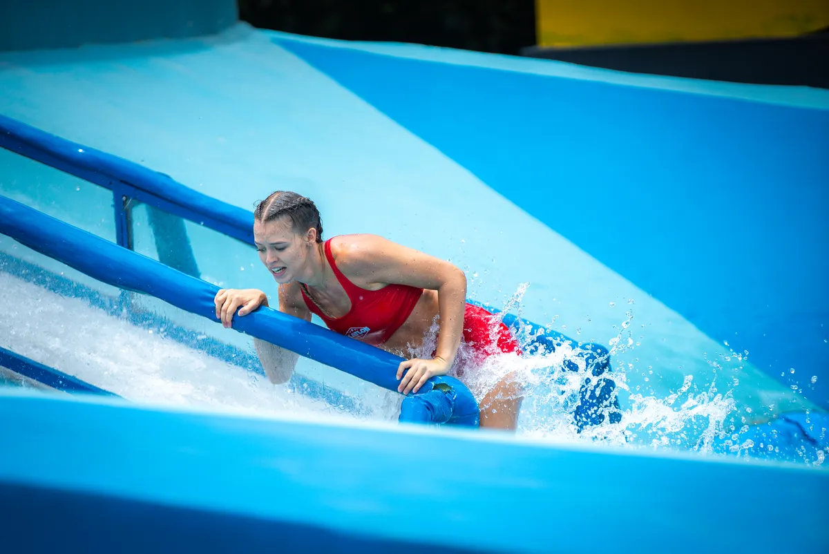 Karvalics Eszter kőkemény harcot vívott az Exatlon újabb végjátékában. 