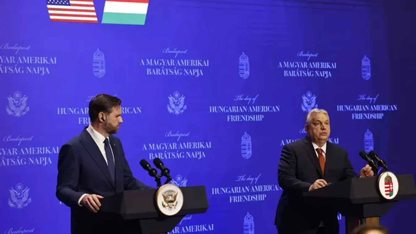 Orbán Viktor különleges videót osztott meg JD Vance látogatásáról