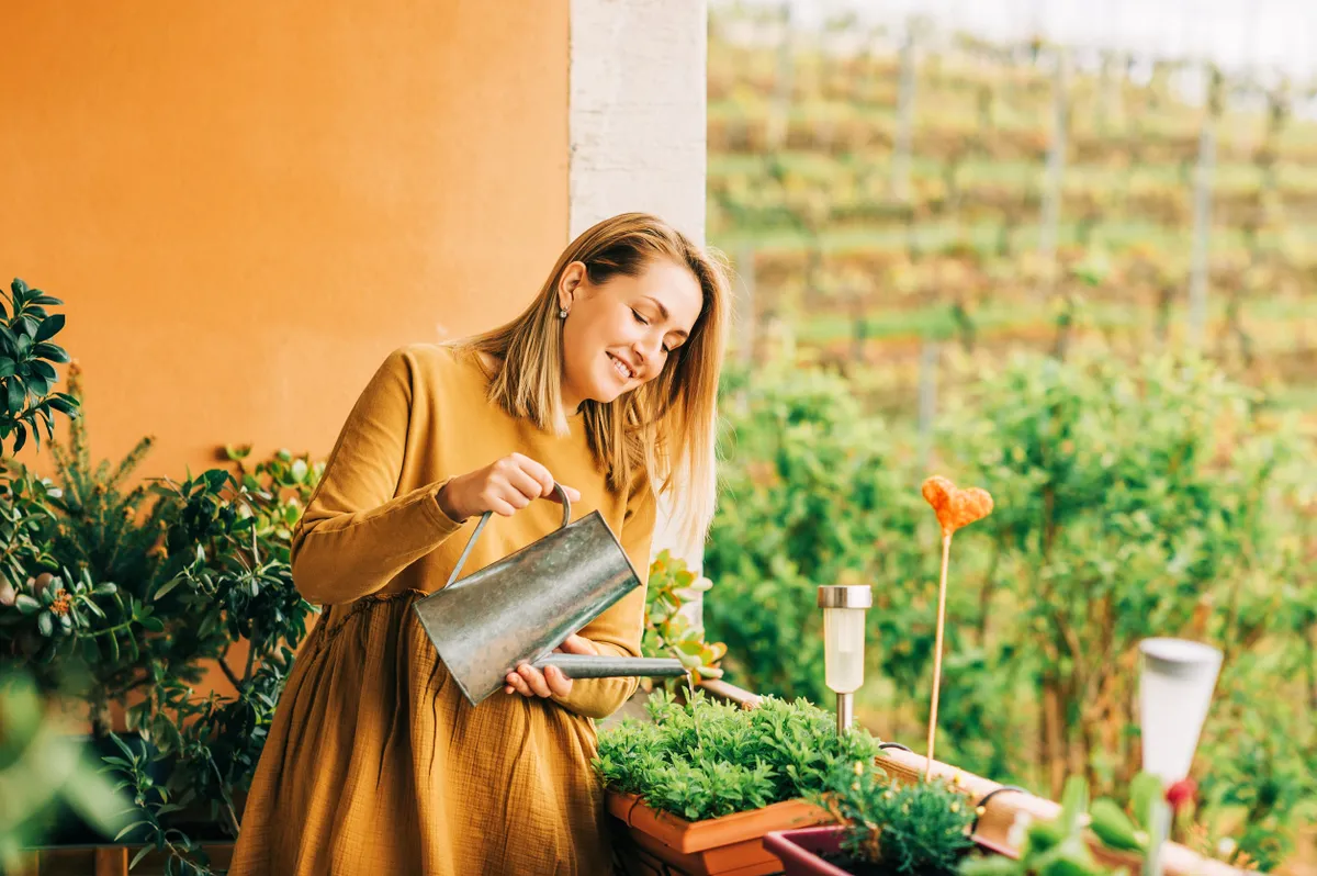 Balkon kertészkedés