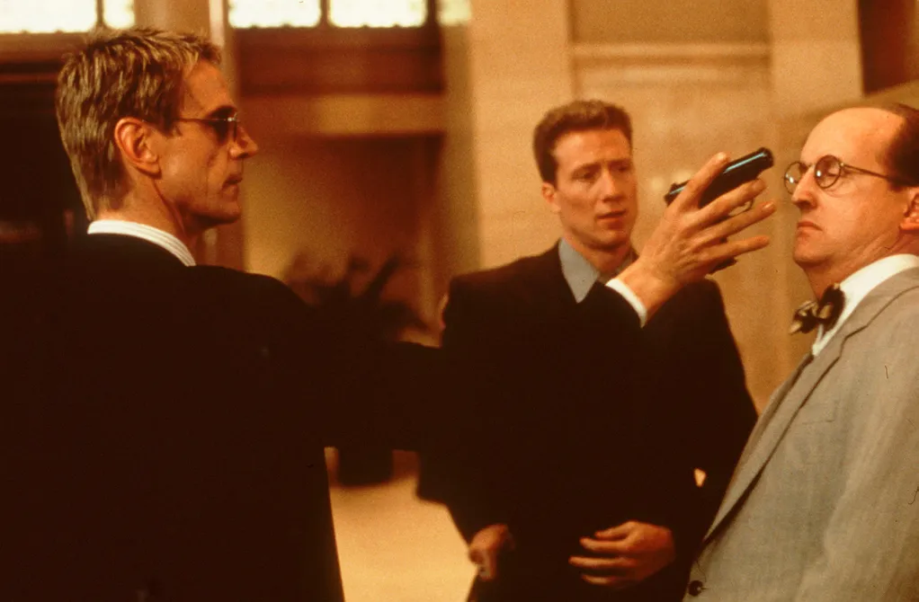 Jeremy Irons a Die Hard - Az élet mindig drága című filmben.