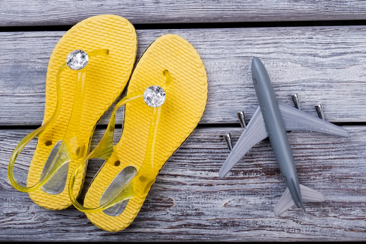 Soha ne viseld a repülőn a papucsot.