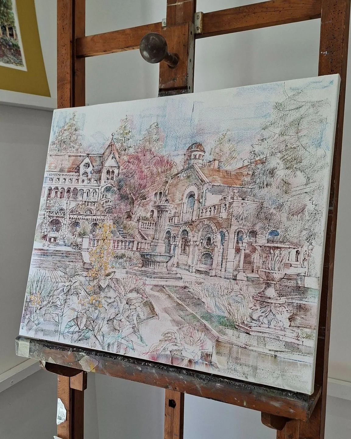 Kovács Árpád székesfehérvári festőművész képe.