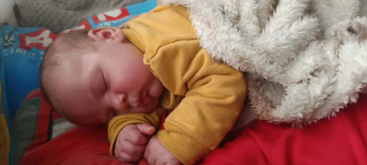 Március 5-én megszületett a leukémiás Csuka Zolika kisöccse, Nolen. A család most áram nélküli házban maradhat