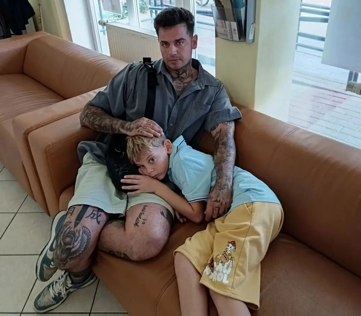 Mandula Ádám a botrányok ellenére szereti gyermekét. 