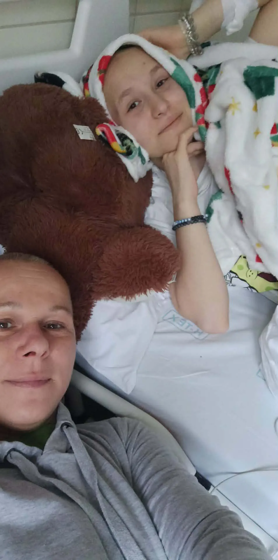 Zsuzsa hetek óta a steril boxban van Elizával 