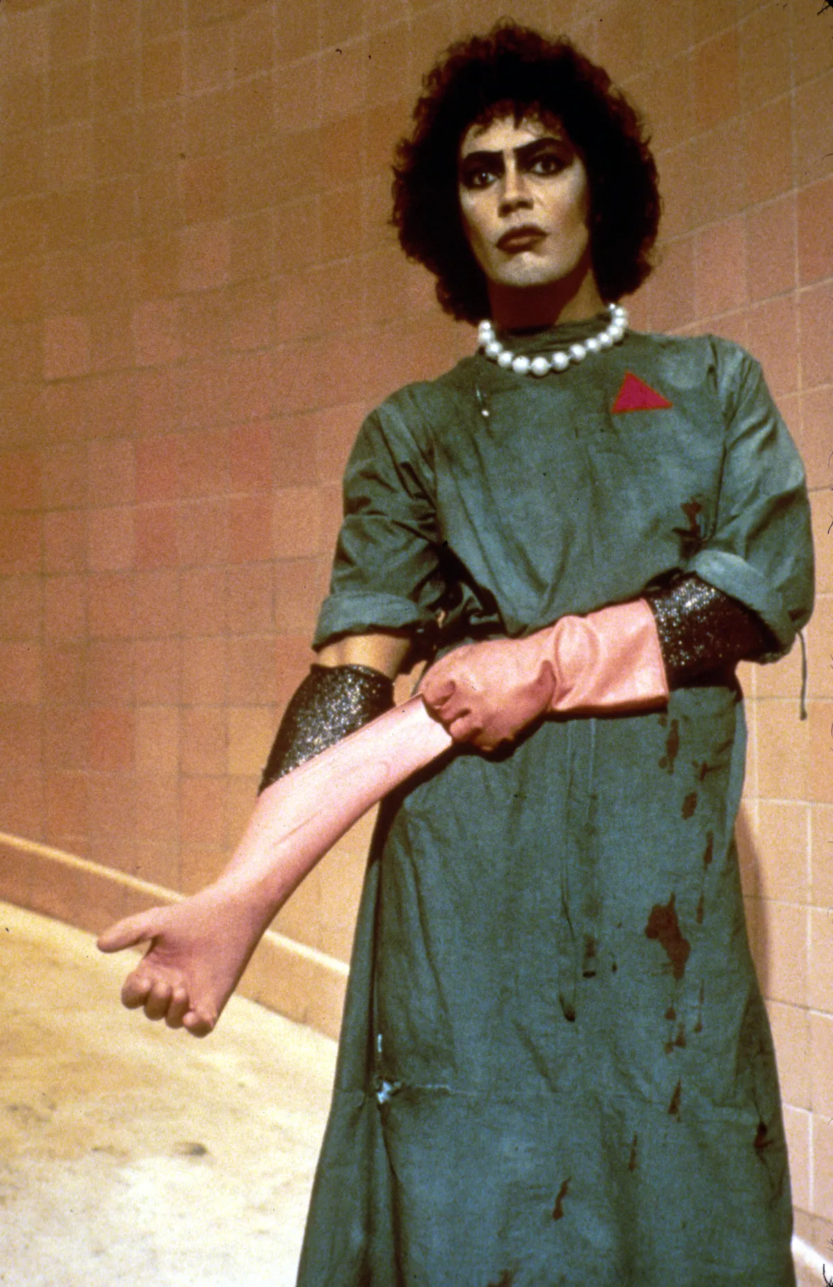 Tim Curry a The Rocky Horror Pisture Show című filmben. 