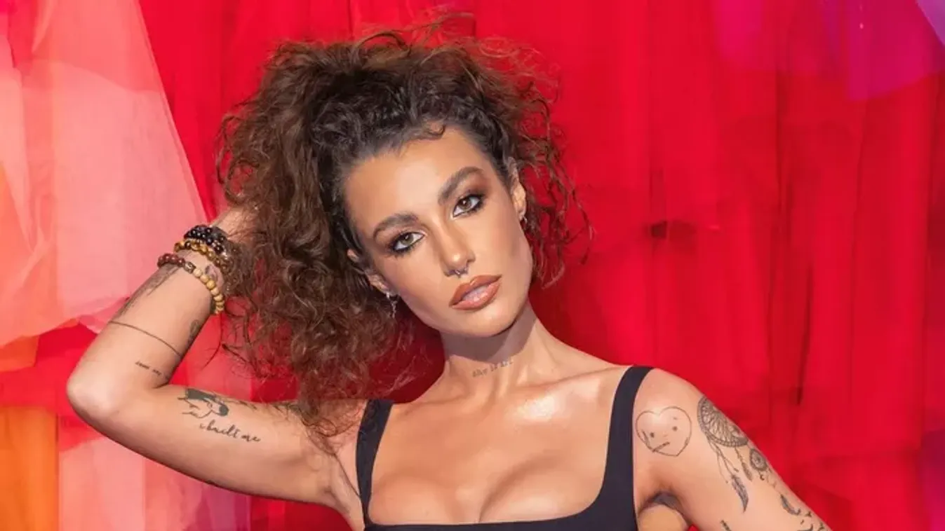 Mindenki láthatta, vett-e fel Tóth Andi melltartót: áttetsző felsőben kapták lencsevégre