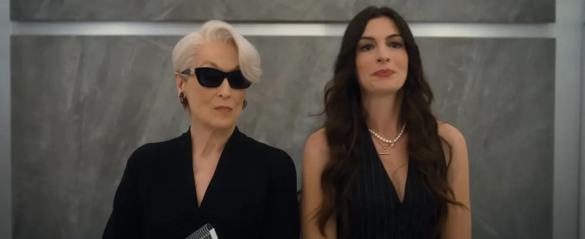 Jelenet Az ördög Pradát visel 2 előzeteséből