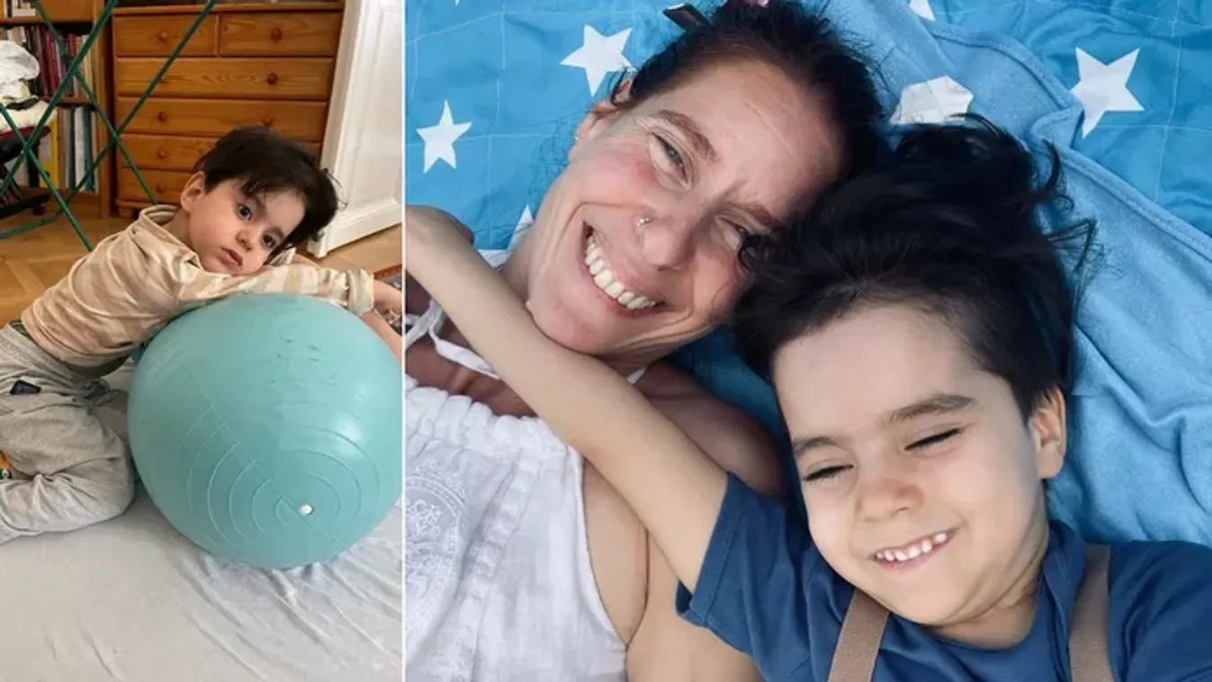 „A kezeim között halt meg” – csodagyerek volt, ma beszélni sem tud a kis Benben, kisfia gyógyulására gyűjt a budapesti édesanya