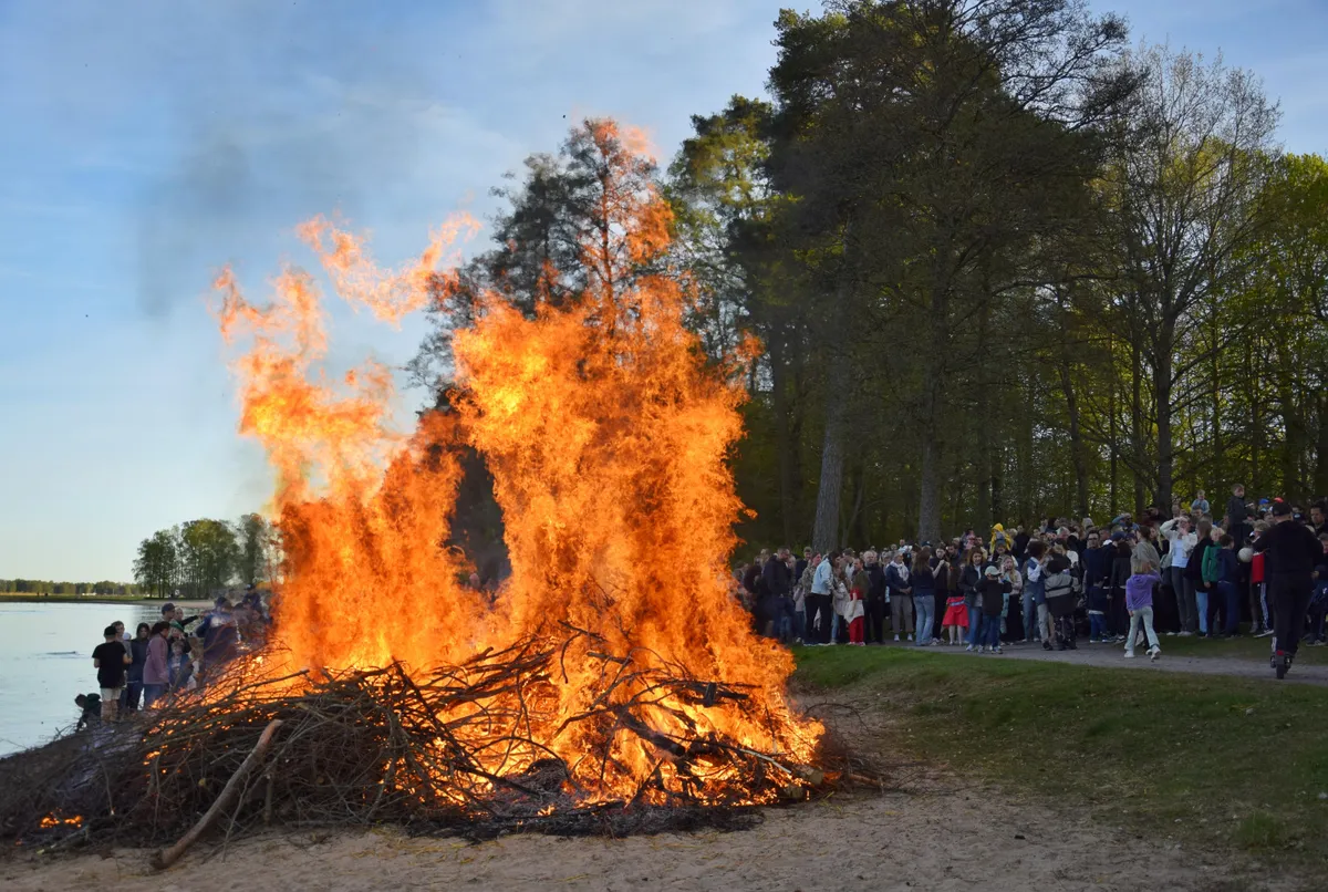 máglya Walpurgis éjjelén