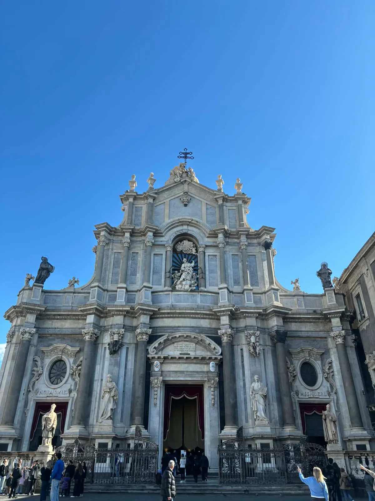 Basilica Cattedrale di Sant'Agata Catania dóm terén.