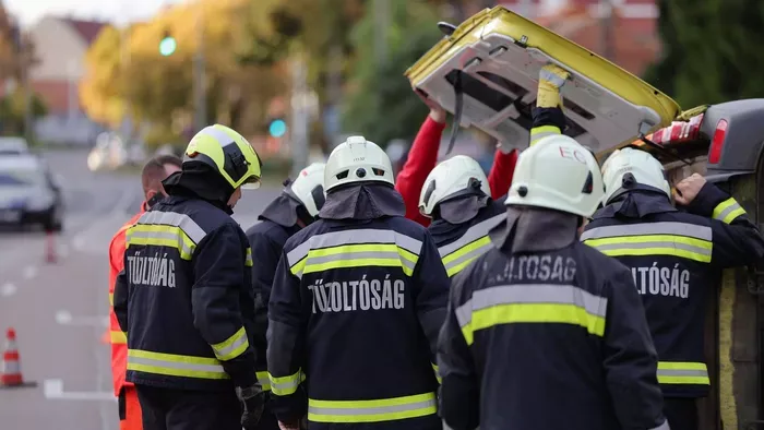 Tömegbaleset történt a magyar autópályán