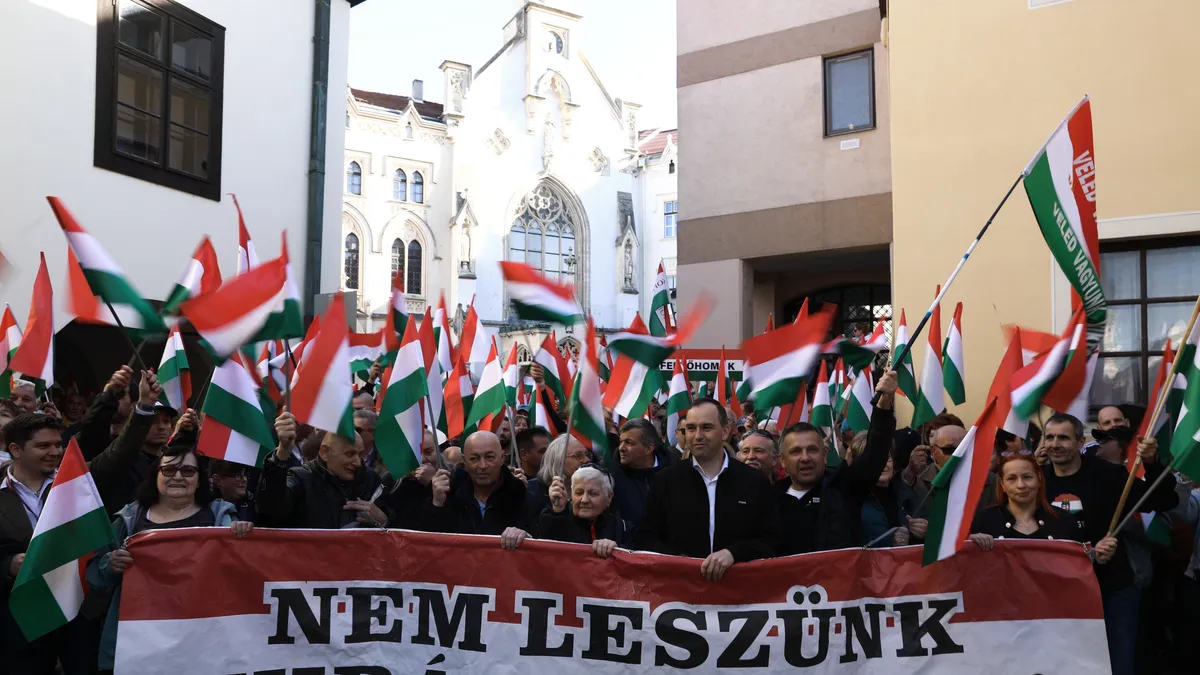 Felbolydult Sopron: mindenki látni akarja Orbán Viktort - galéria