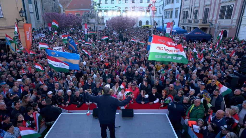 Orbán Viktor Országjárás Sopron 2026.04.08.