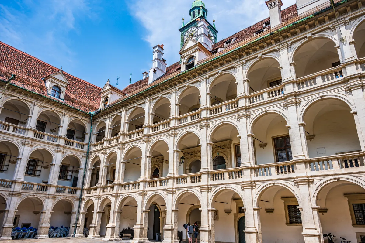 A grazi Landhaus reneszánsz épülete.