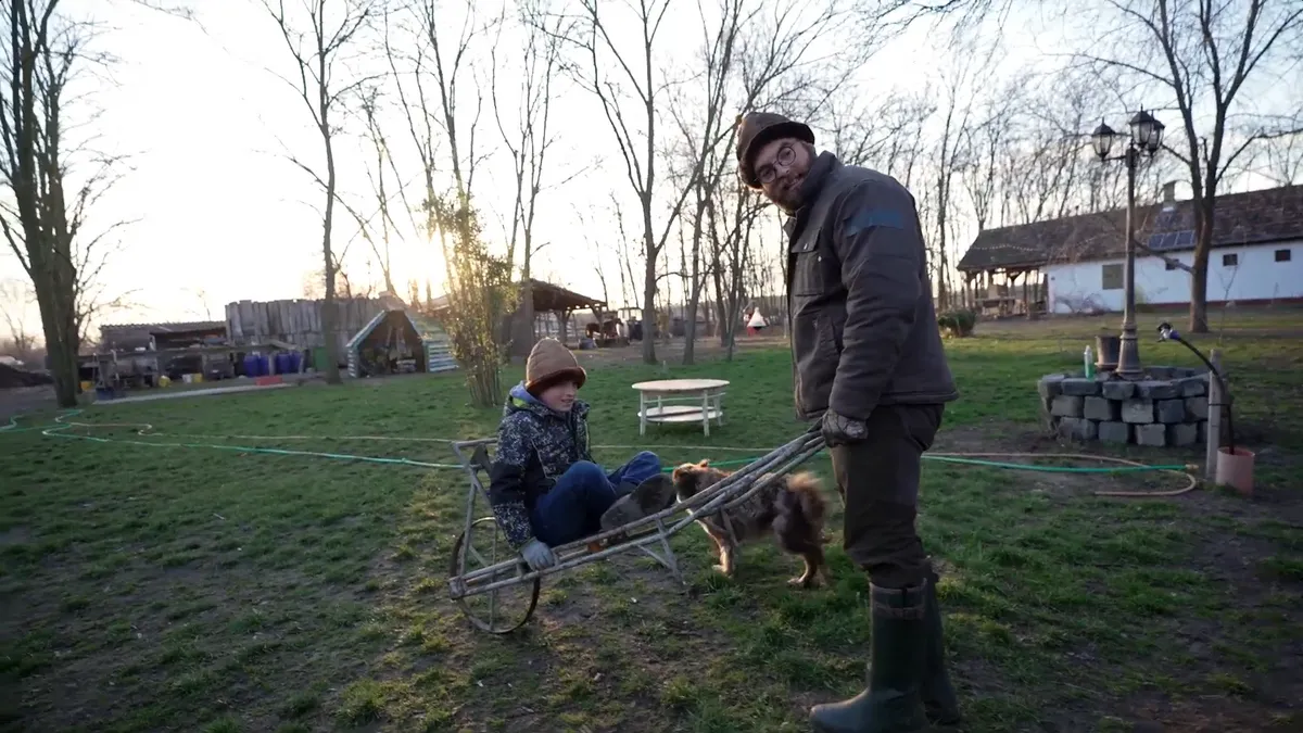 Sipos Mihály és fia A mi történetünk egy jelenetében