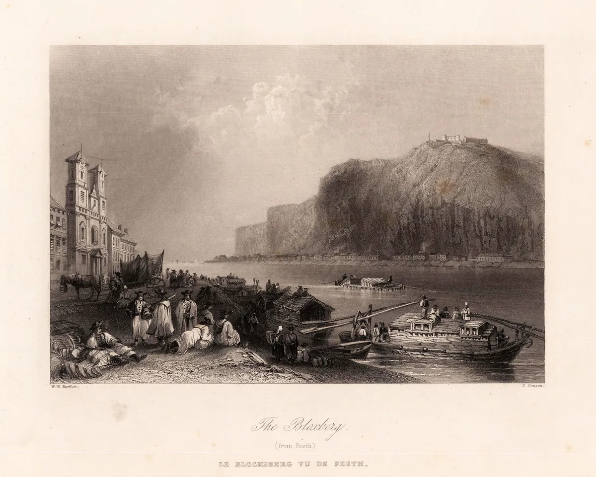 Az egyetemi Csillagda épülete 1844-ben