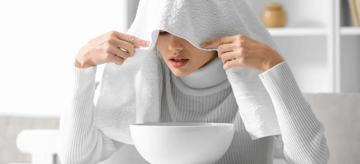 Otthoni inhalálás vízgőz fölött