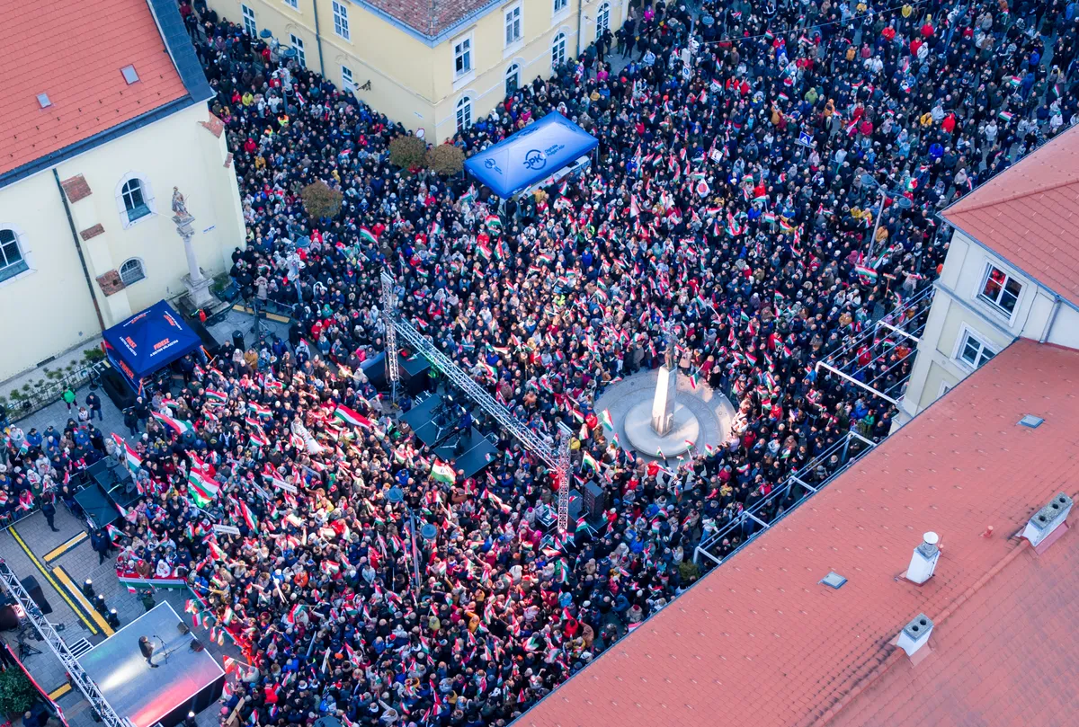 Orbán Viktor országjárása Szombathelyen folytatódott.