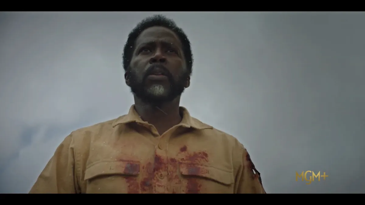 Harold Perrineau, a Kiút című HBO Max-sorozat főszereplője.
