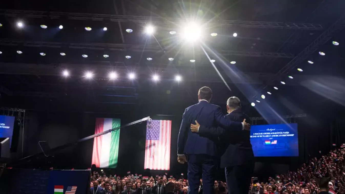 Magyar-Amerikai Barátság Napja: ilyen volt Orbán Viktor és JD Vance nagygyűlése – galéria