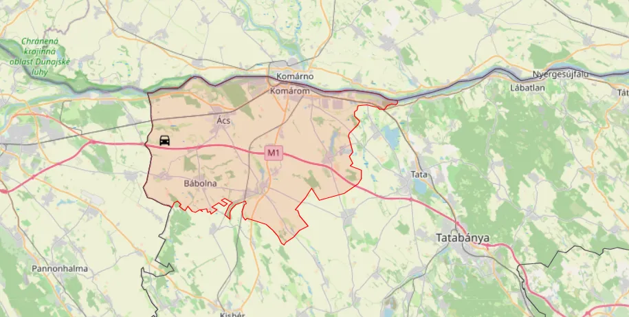 Baleset történt Ács és Bana térségében