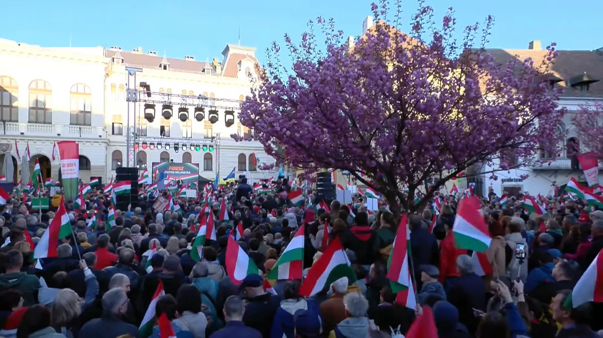 Orbán Viktor Országjárás Sopron 2026.04.08.
Barcza Attila