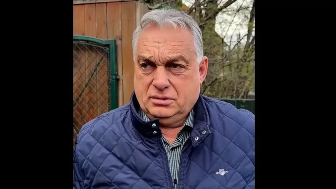 „Irány a mama!” - Így locsolkodott Orbán Viktor és unokái - Videó