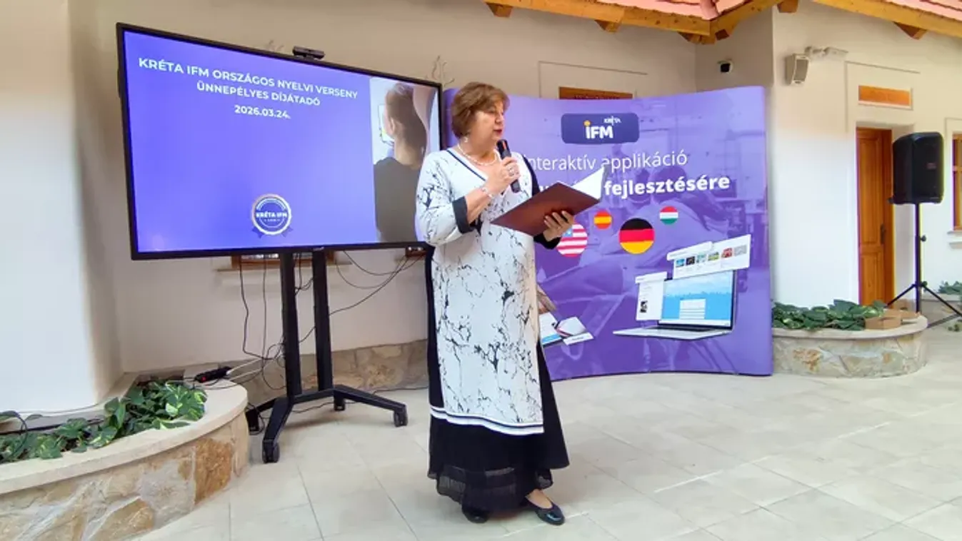 Díjazták a KRÉTA IFM Országos Nyelvi Verseny kiválóságait