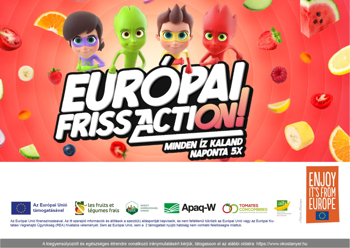 A következő hetekben folytatódik az Európai Friss Akció 