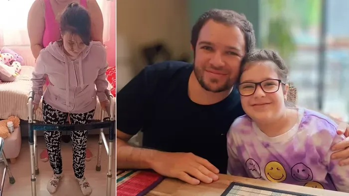 Üvegcsontú Lívia hosszú idő után megtette az első lépéseit