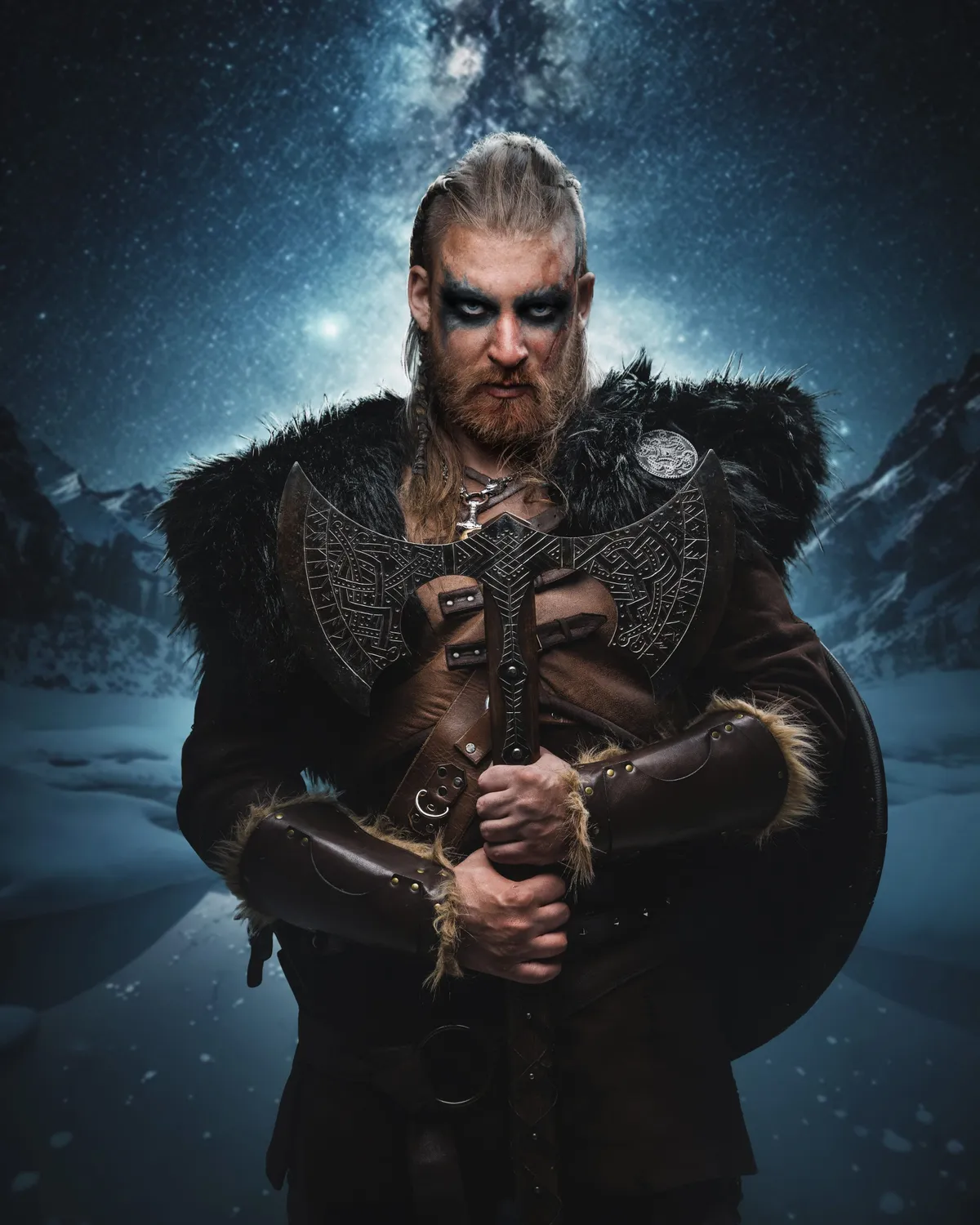 8. századi viking harcos