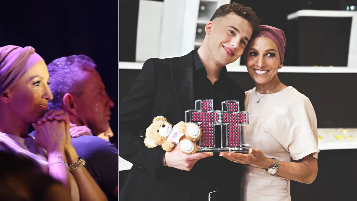 Schobert Norbi nagyon büszke a rákkal harcoló Rubint Rékára