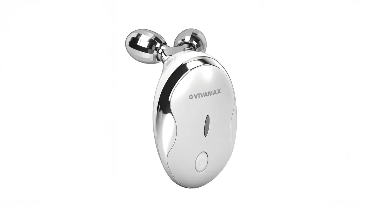 Otthoni masszázs Arcmasszírozó roller EMS technológiával.