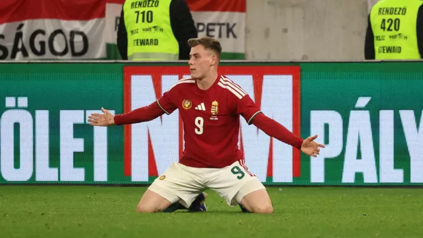 „Mindenem” – beragyogta a Puskás Arénát a magyar válogatott játékos dögös barátnője