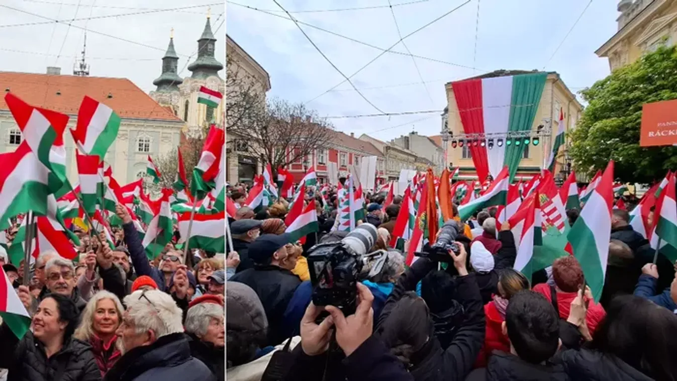 Országjárás: már most óriási a tömeg, így várják Orbán Viktort Székesfehérváron