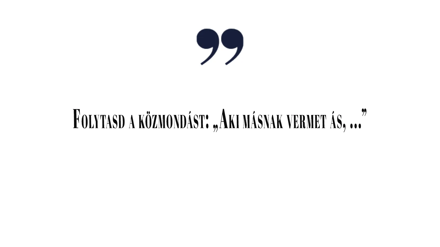 Kvíz kérdést ábrázoló kép