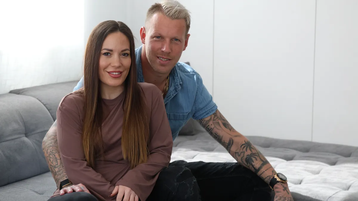 Gróf Dávid és felesége, Klaudia egy páros játékban vettek részt