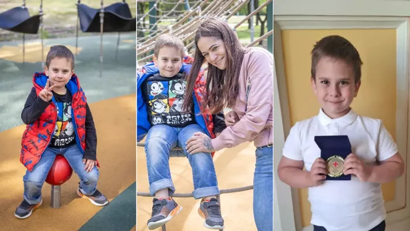 A kisfiú az ikonikus „Na szia mentő” mondat mögött – így él most Filip Medárd és anyukája