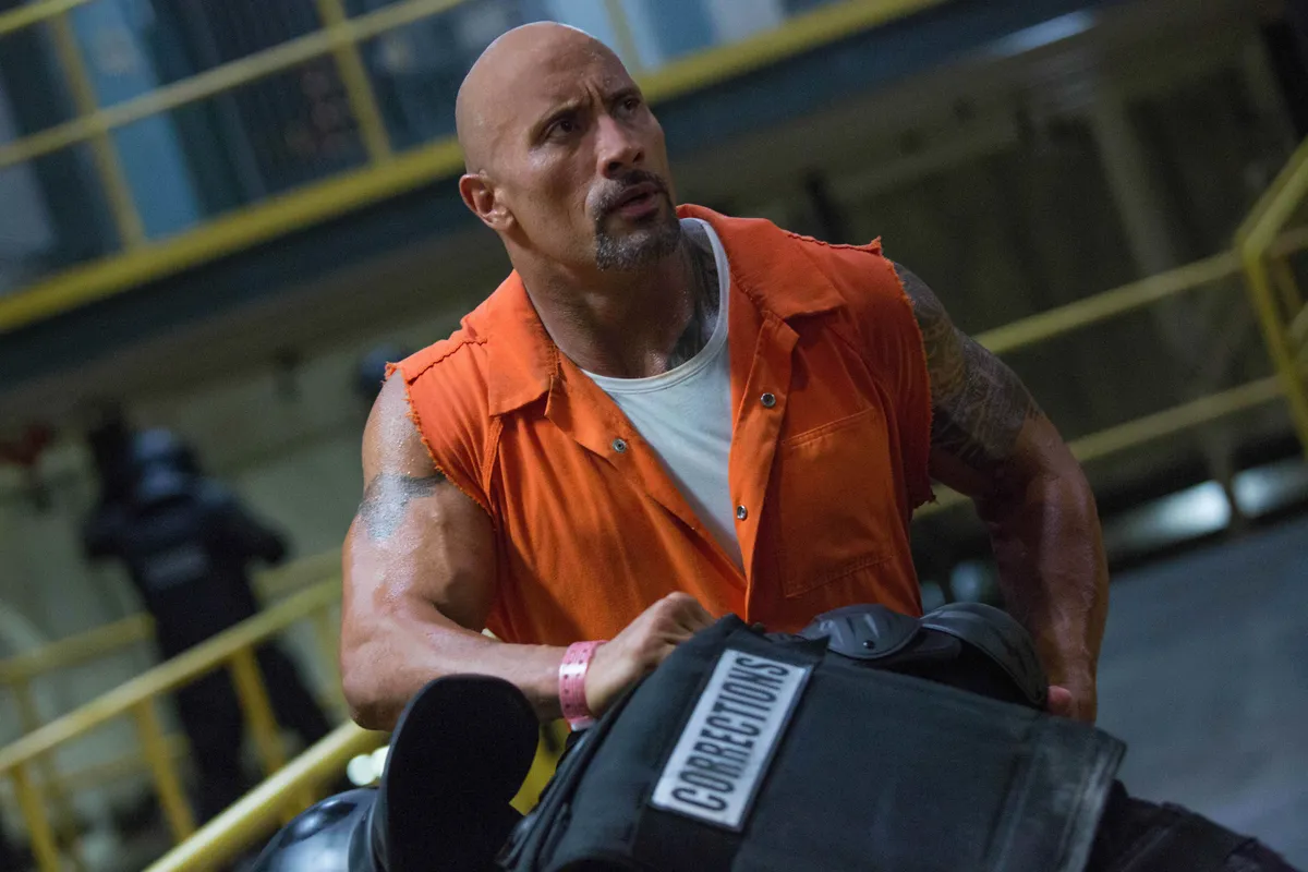 Dwayne Johnson, a Halálos iramban, filmek visszatérő szereplője.