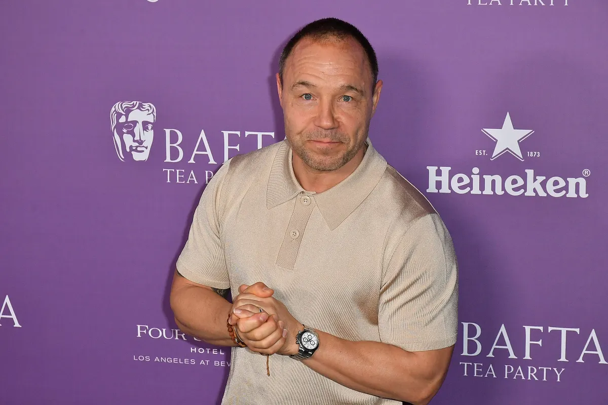 Stephen Graham a 2026-os BAFTA TV díjátadón.