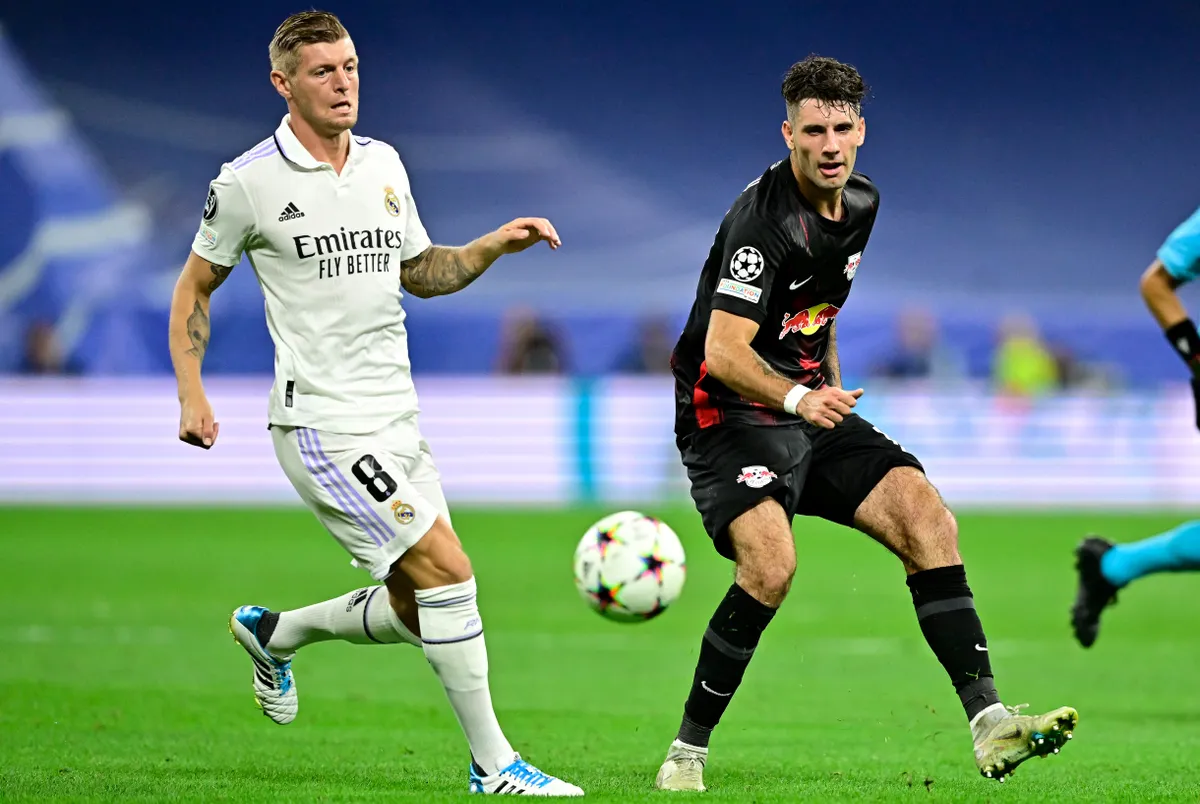 A Real Madrid vezetésébe visszatérni készülő Toni Kroos odavan Szoboszlai Dominik játékáért