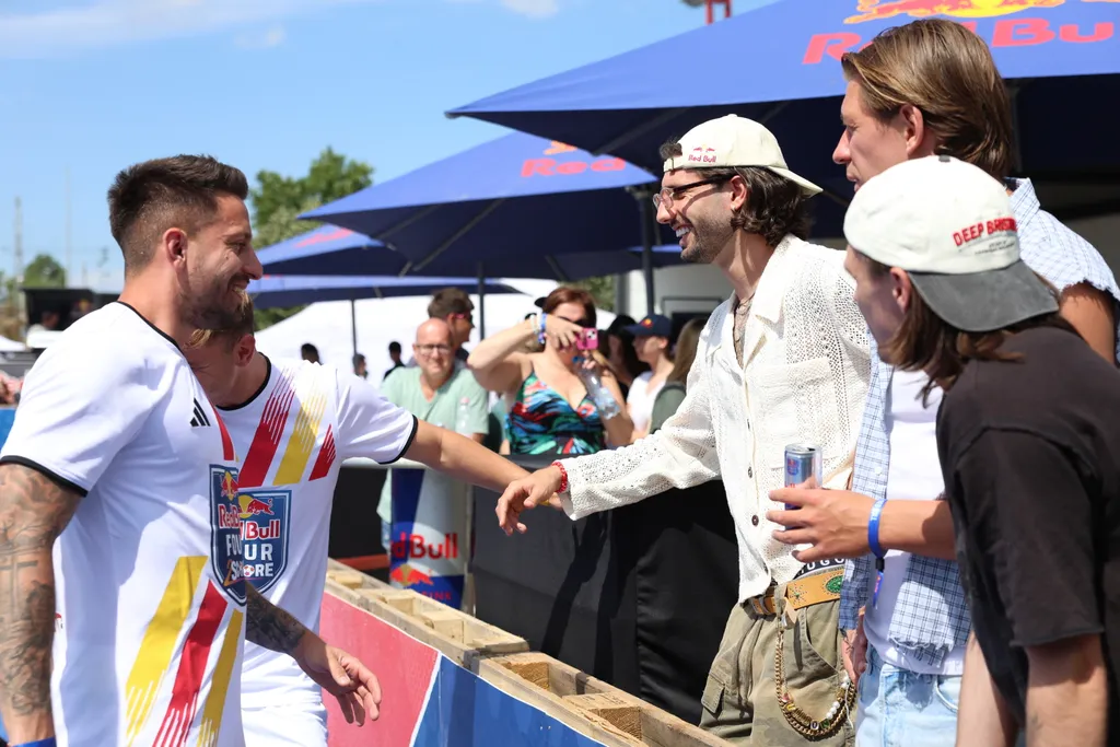 Red Bull four 2 score labdarúgó esemény Szoboszlai Dominikkal - 2026.05.31.