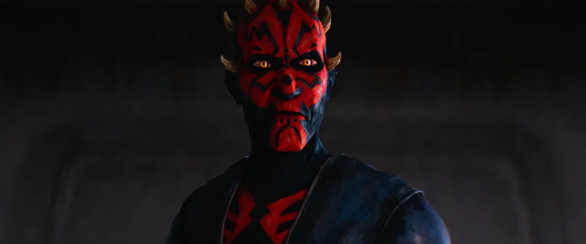 Darth Maul, a Star Wars és a Disney+ sztárja.