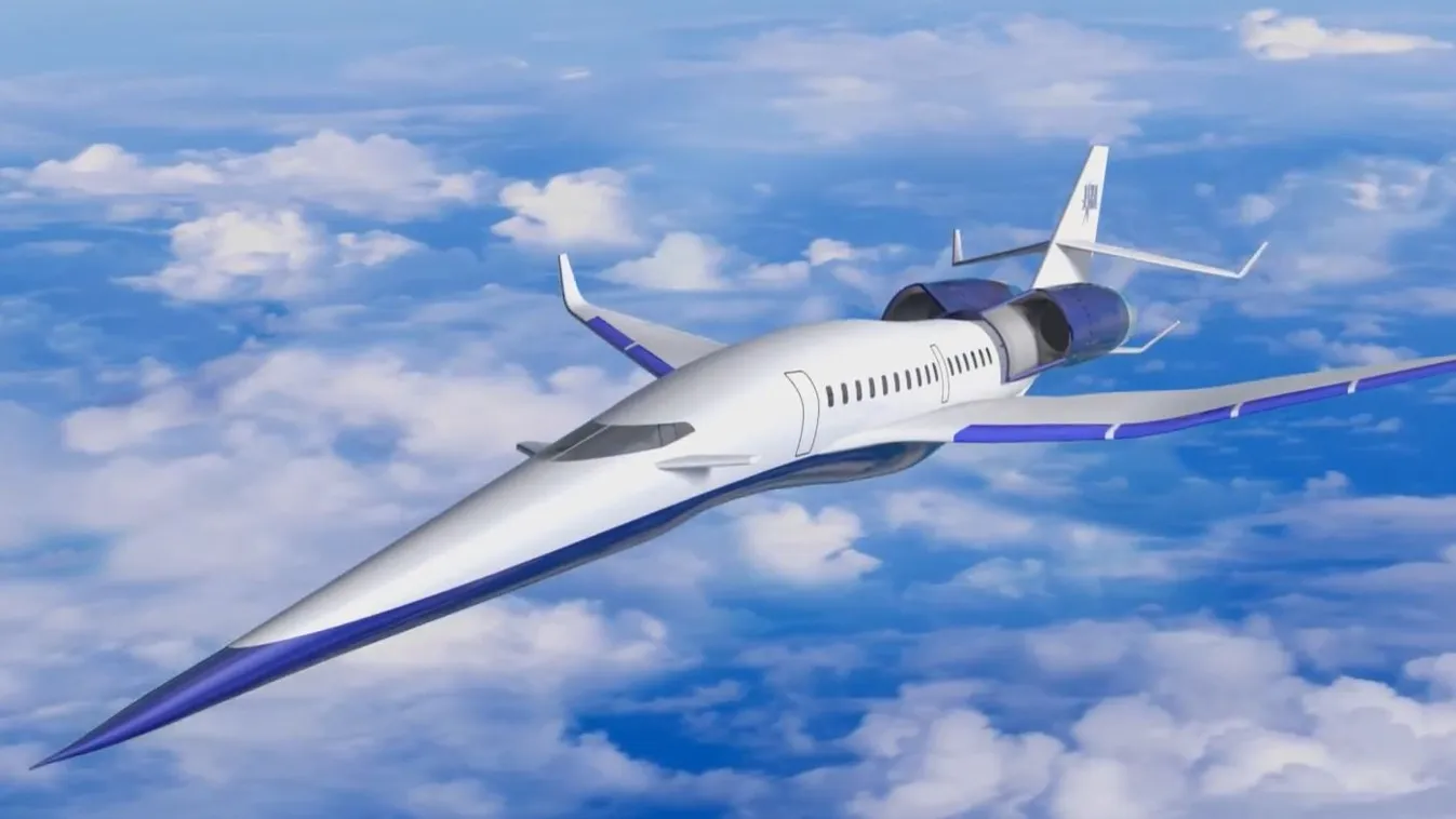 A Concorde is eltörpül mellette – A hangsebesség ötszörösével száguldhat a jövő repülője