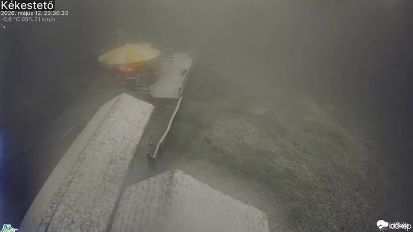 Megbolondult az időjárás, havazott Magyarországon - Videó