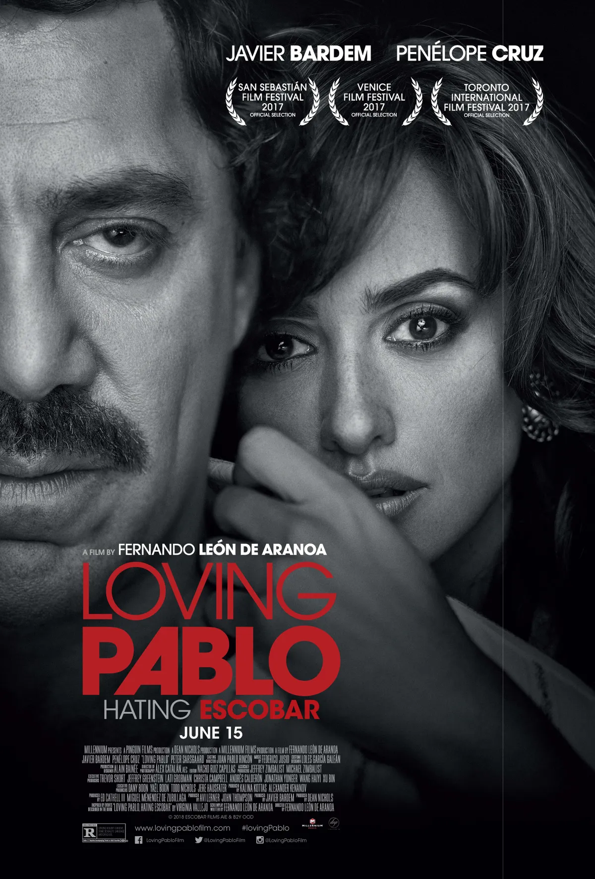 Az Escobar című film plakátja.