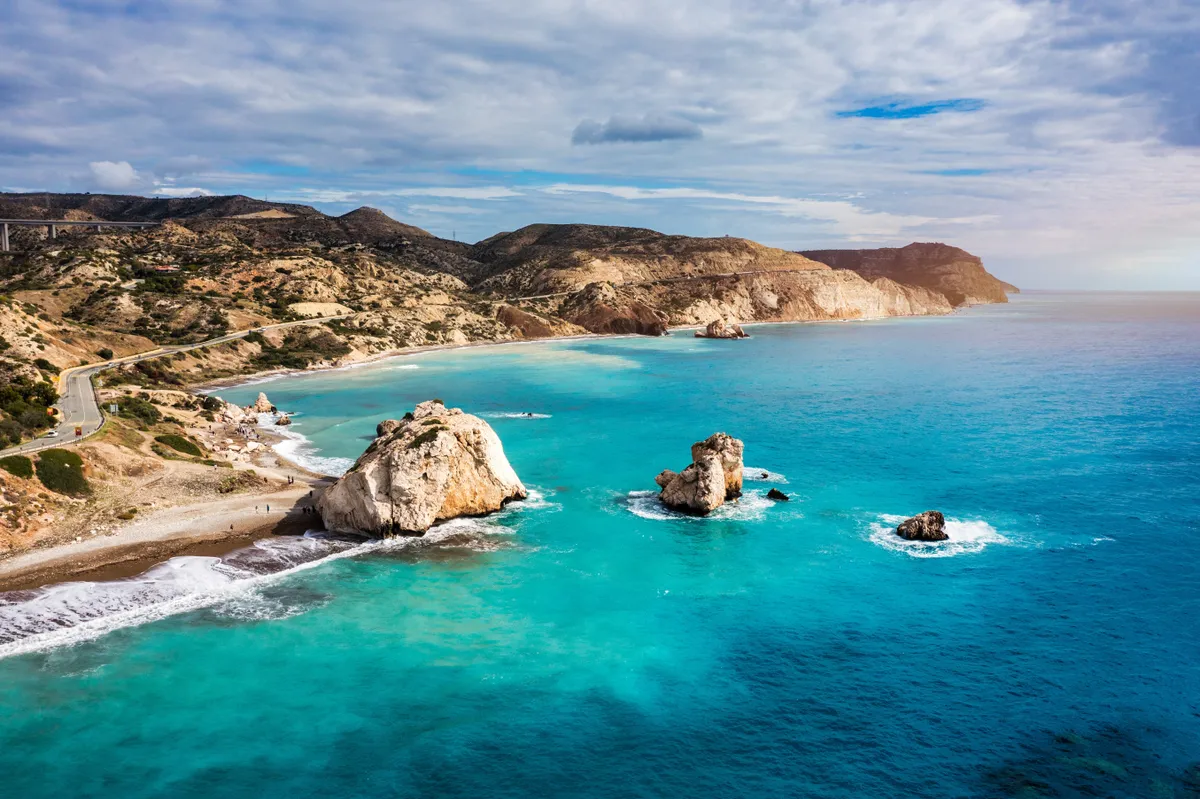 Petra Tou Romiou, Aphrodité sziklája Cipruson.