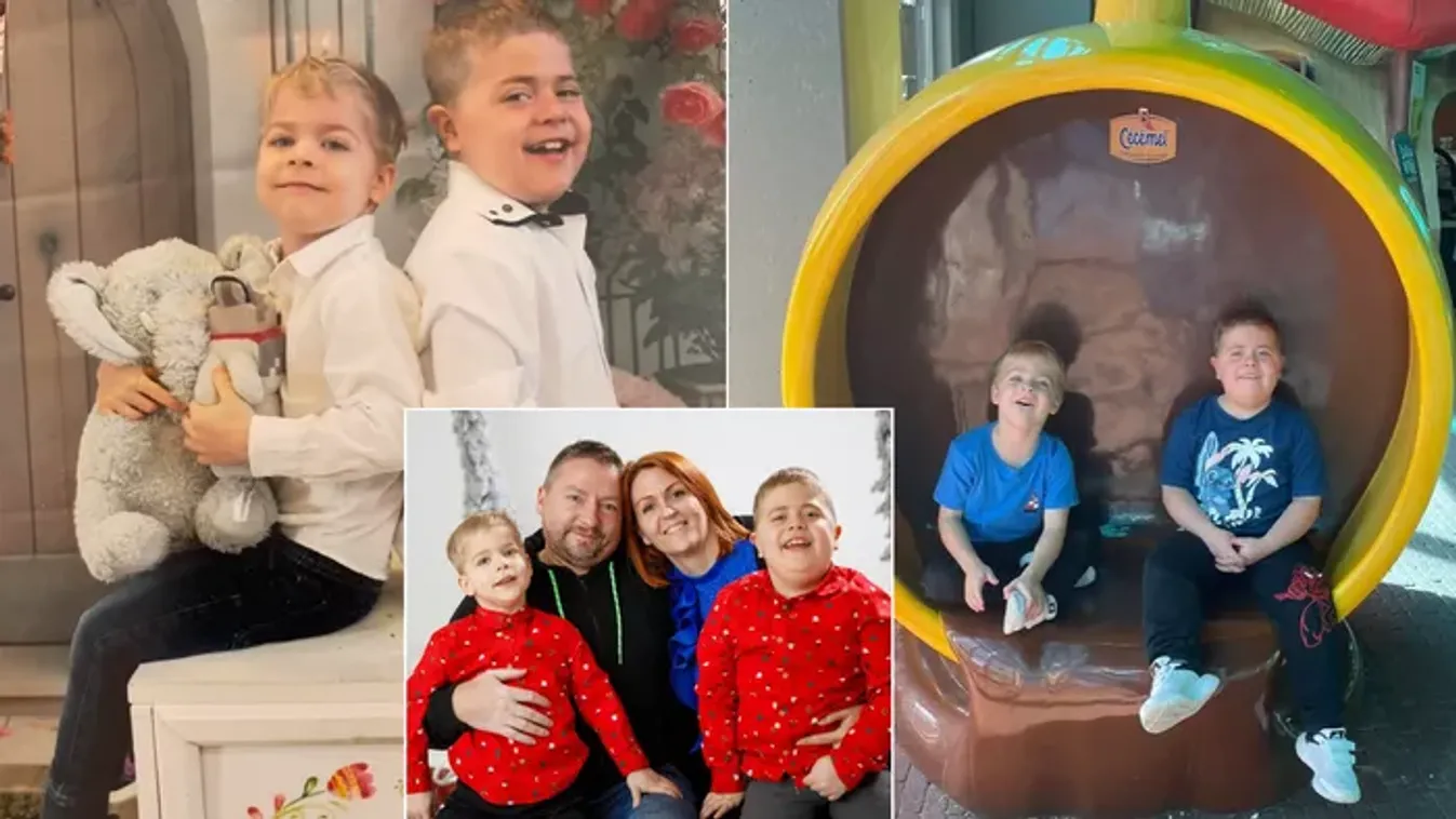 "Ha tehetnénk, megállítanánk az időt, az a legnagyobb ellenségünk" - a Rácz család mindkét kisfia gyógyíthatatlan beteg